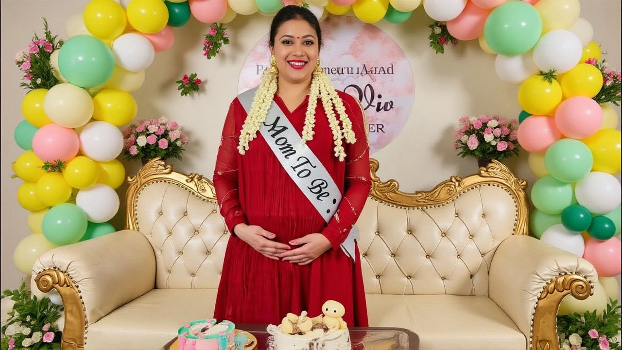 गोद भरवाई और पारंपरिक अनुष्ठान
