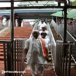 Srinivasa Kalyanam Team In Vijayawada Kanaka Durga Temple Stills || FilmiEvents13900