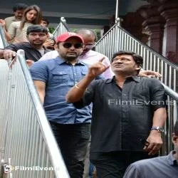 Srinivasa Kalyanam Team In Vijayawada Kanaka Durga Temple Stills || FilmiEvents13901